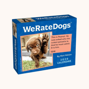 Calendario día a día We Rate Dogs 2026